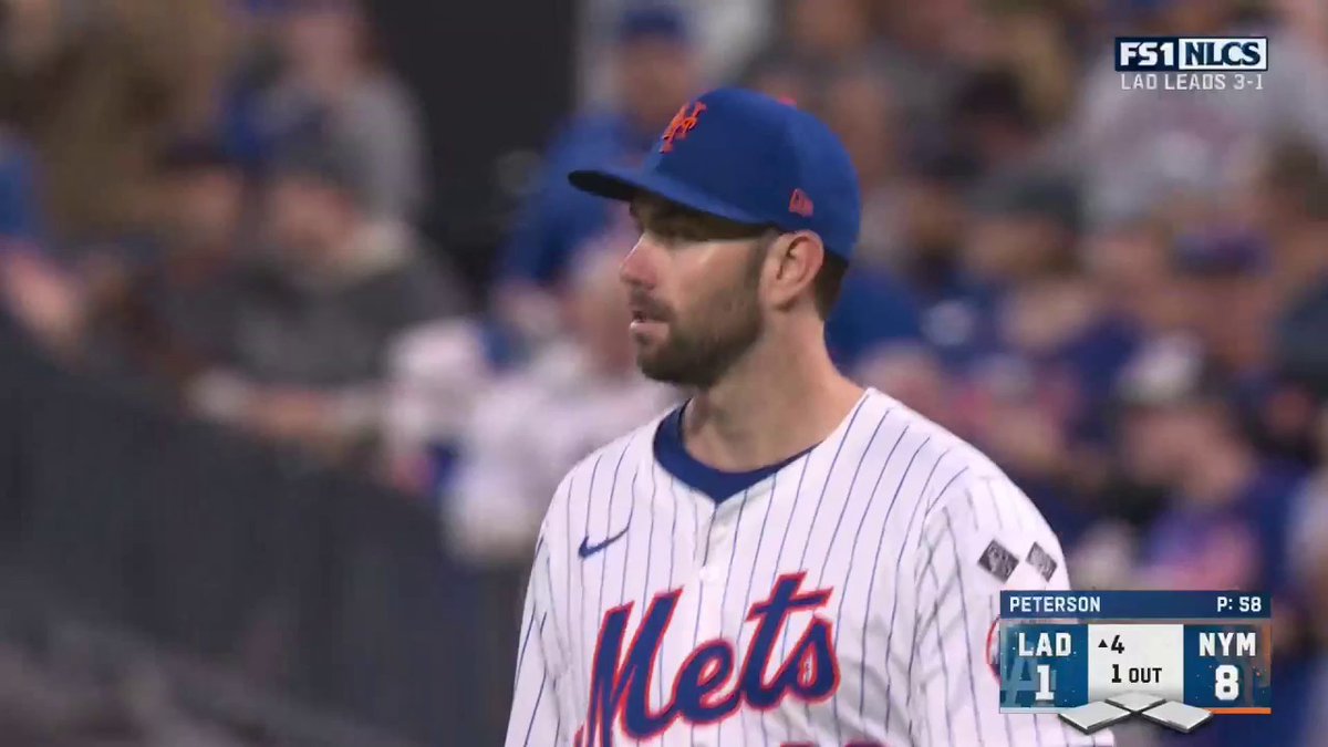 "Sit down, bitch" David Peterson with some words for Max Muncy