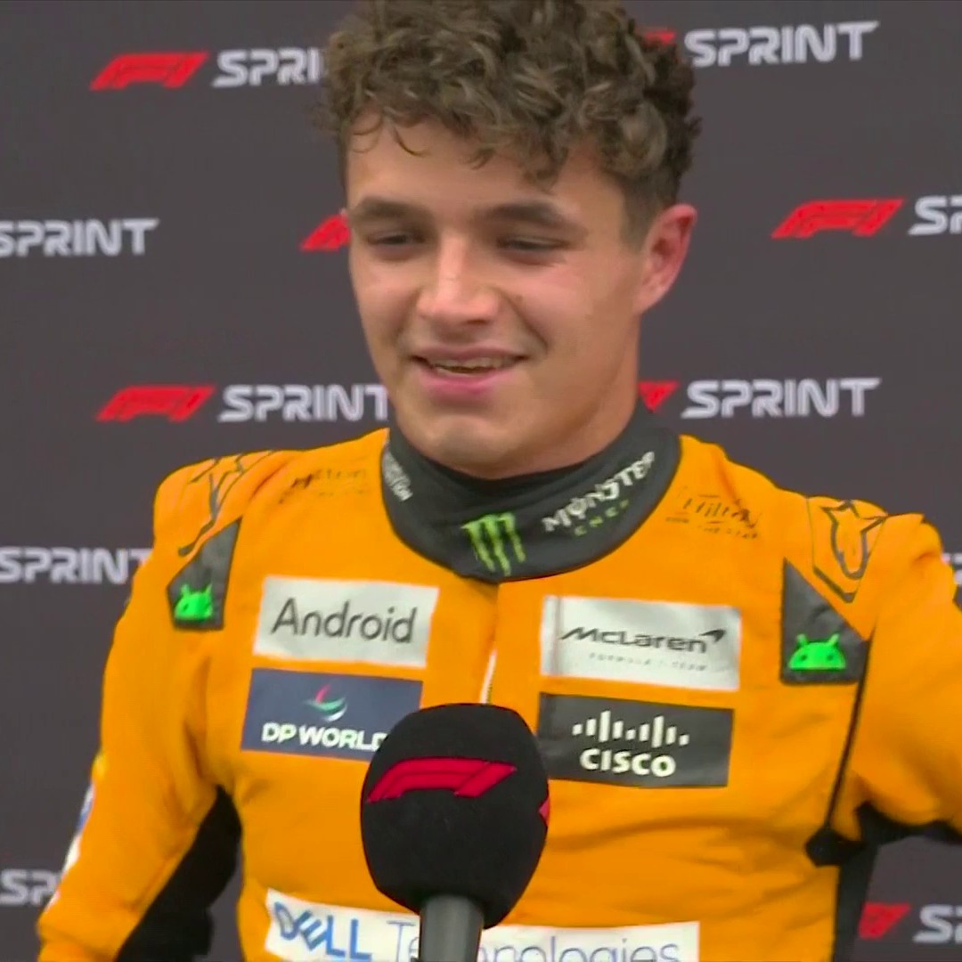 "My lap was shocking!" 👀 Lando Norris reacts P3 in sprint qualifying 🎤