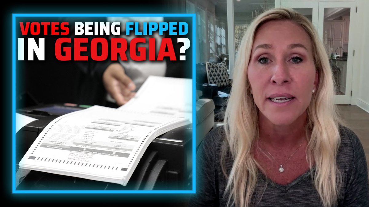 BREAKING: MTG Investigating Reports Of Votes Being Flipped In Georgia PLUS, The Congresswoman Responds To Biden Issuing Martial Law Directives To The Military Rep. Marjorie Taylor Greene🇺🇸