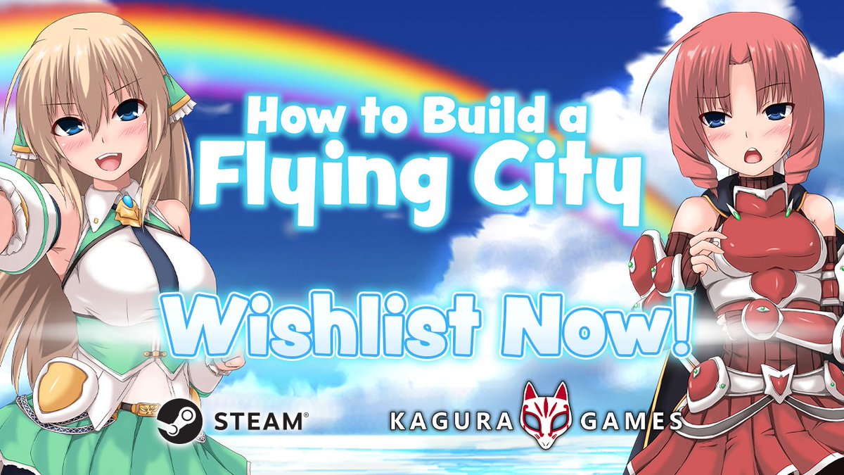 We’re excited to reveal that How to Build a Flying City by Irisfield (つくだに【同人サークル アイリスフィールド】) is now available with a 20% off discount! Store: Steam: