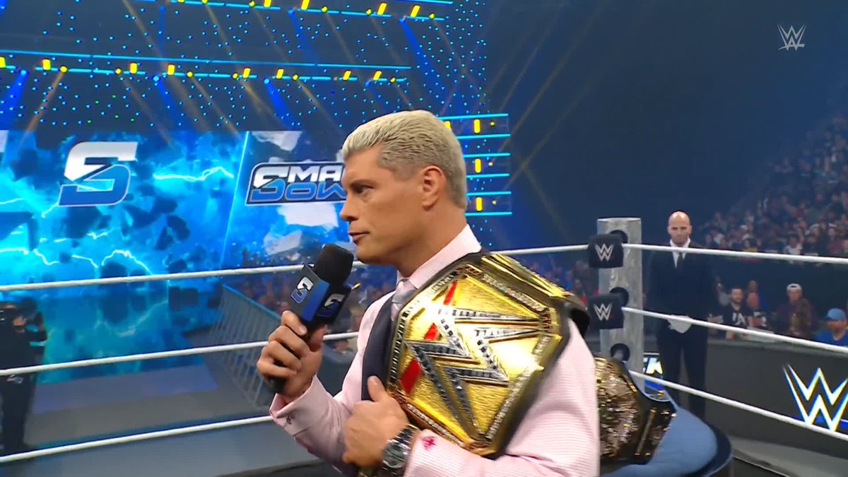 .Cody Rhodes is confident he'll be leaving #WWECrownJewel as the first-ever Crown Jewel Champion! 😤 #SmackDown