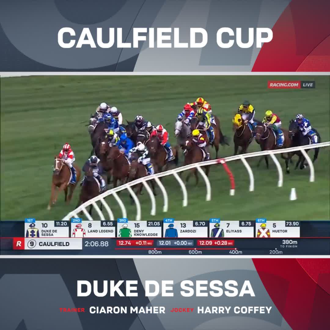 "This is your moment!" Harry Coffey wins the 2024 Caulfield Cup aboard DUKE DE SESSA! 👑 Ciaron Maher Racing Harry Coffey