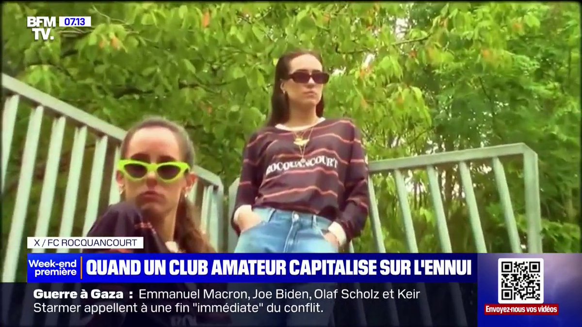 Le club amateur du FC Rocquancourt prรฉsente son nouveau maillot avec un clip rempli d'autodรฉrision