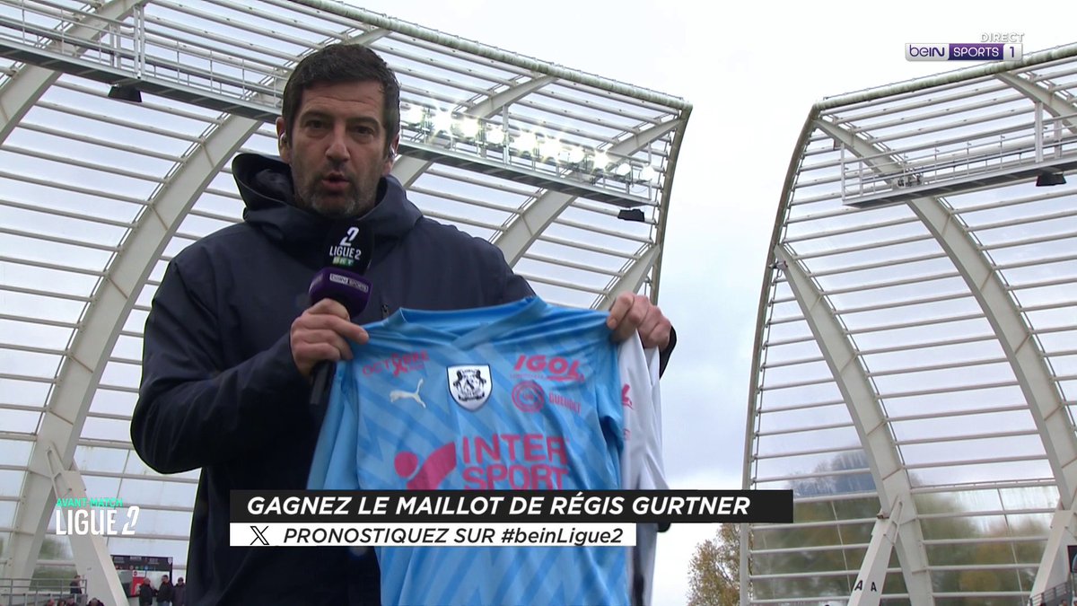 [🎁CONCOURS] ⚽️#beINLIGUE2 🔮 Donnez votre pronostic pour #ASCACA via #beINLIGUE2 👕 Le maillot dédicacé de Régis Gurtner (Amiens SC) est à gagner ! 👉 Follow beIN SPORTS pour jouer