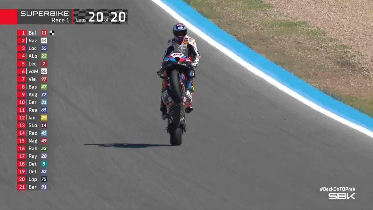 WHAT A DAY FOR 7oprak ๐๐ WHAT A DAY FOR BMW๐๐ฅ #SpanishWorldSBK ๐ช๐ธ