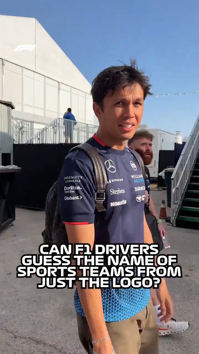 The Jacksonville Jjjjjaaaguaahhhs? ❌ The boys really struggled to name these American sports teams 🤣 #F1 #USGP