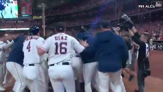 “Jose Altuve has just sent the Astros to the World Series”. -5 years ago today, THAT happened. -It will never get old. -With Jake Marisnick on deck no less. -Altuve went on to receive the ALCS MVP while slashing .348/.444/.652/1.097