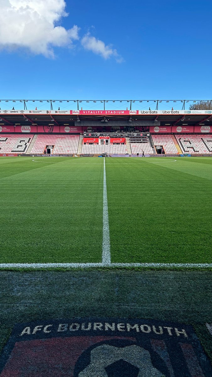Back to it 👊 📍 Vitality Stadium