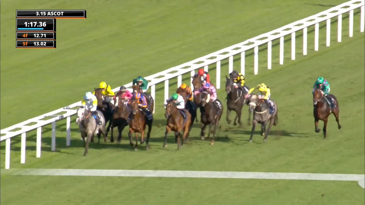 CHARYN DELIVERS YET AGAIN 👏 The Queen Elizabeth II Stakes belongs to Charyn for Roger Varian 🏆 #ITVRacing | #ChampionsDay | Roger Varian | Silvestre de Sousa