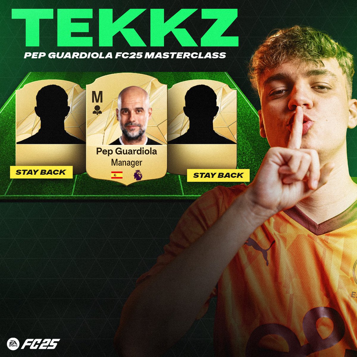 Master Pep Guardiola's tactics in #FC25 with Manchester City's Tekkz. #FCPro