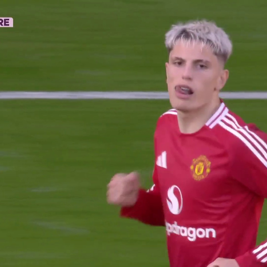 Banger from Alejandro Garnacho ☄️ (via NBC Sports Soccer)
