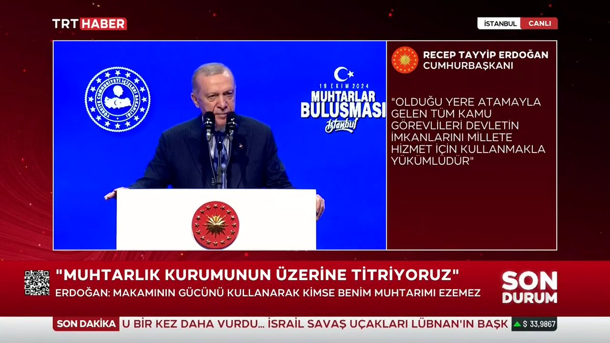 Cumhurbaşkanı Erdoğan: Ne dediler benim için? 'Muhtar bile olamaz' Bu manşetleri attılar. Ne oldu? Eski Türkiye'nin tekrar hortlatılmasına izin veremeyiz.
