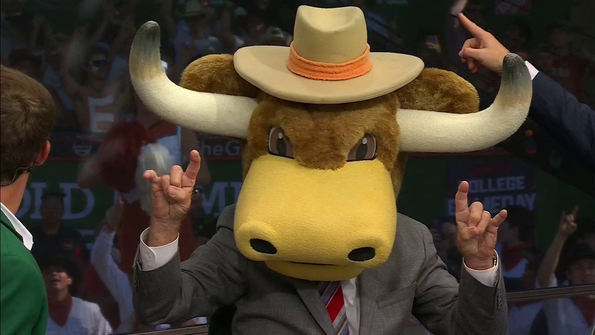 COACH IS GOING WITH THE LONGHORNS 🤘