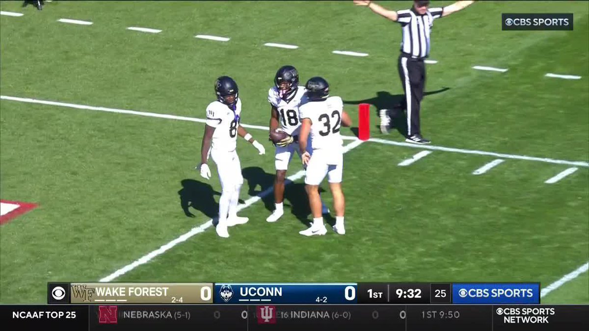 We are suckers for a picture perfect punt. Wake Forest Football