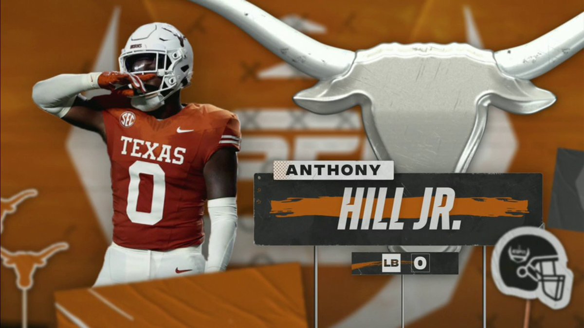 "He's putting guys on their head like they're break dancing!" Desmond Howard on Anthony Hill Jr. and Texas' defense 😤