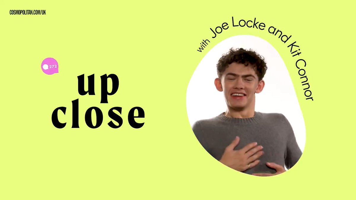 Heartstopper stars, Joe Locke and Kit Connor, play Up Close with Cosmo