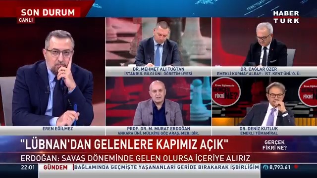 AB göçmen politikasını neden değiştirdi? Göçmen anlaşması güncellenir mi? Prof. Dr. M. Murat Erdoğan #GerçekFikriNe'de anlattı.