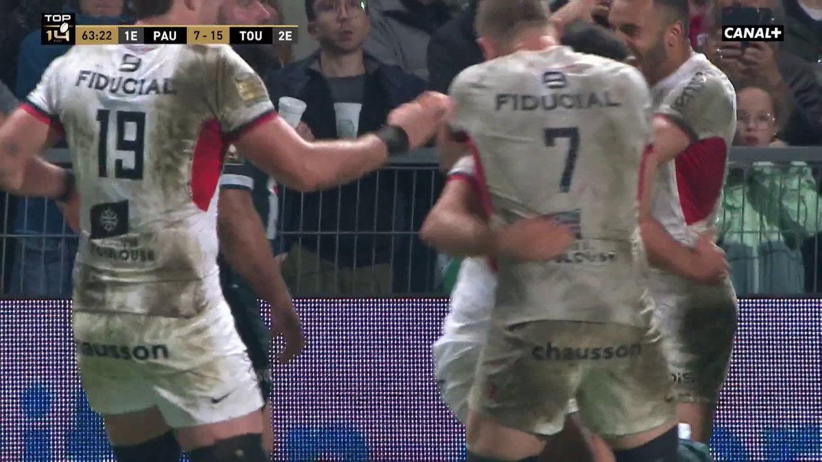 LE BIJOU DE DUPONT 🔥 La chistera magnifique de Dupont pour Cramont qui file aplatir le troisième essai du Stade Toulousain ! #SPST