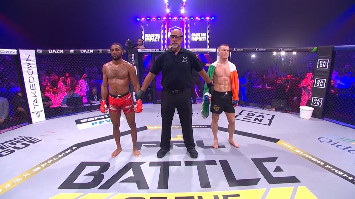 #PFLSuperFights Official Decision: Paul Hughes def. AJ McKee via split decision (29-28,28-29,29-28) #PFLSuperFights | BUY NOW at