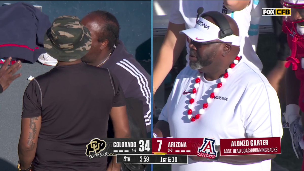 This is crazy: Arizona Football's RB coach Alonzo Carter choreographed dance moves in MC HAMMER e/acc's 'U Can’t Touch This' music video 🤯🔥🕺