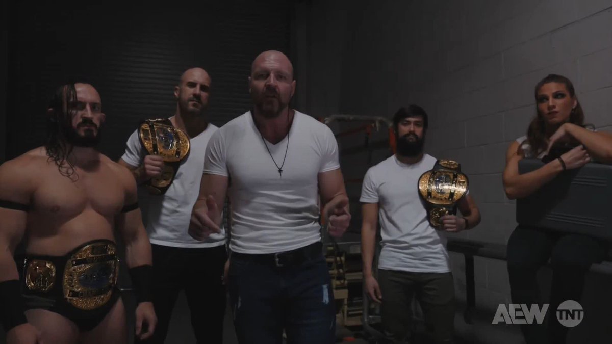 "When I look at that belt... It's a symbol of everything I've been fighting against for years..." - Watch #AEWCollision on TNT! Jon Moxley | Marina Shafir | Claudio | BASTARD | YUTA
