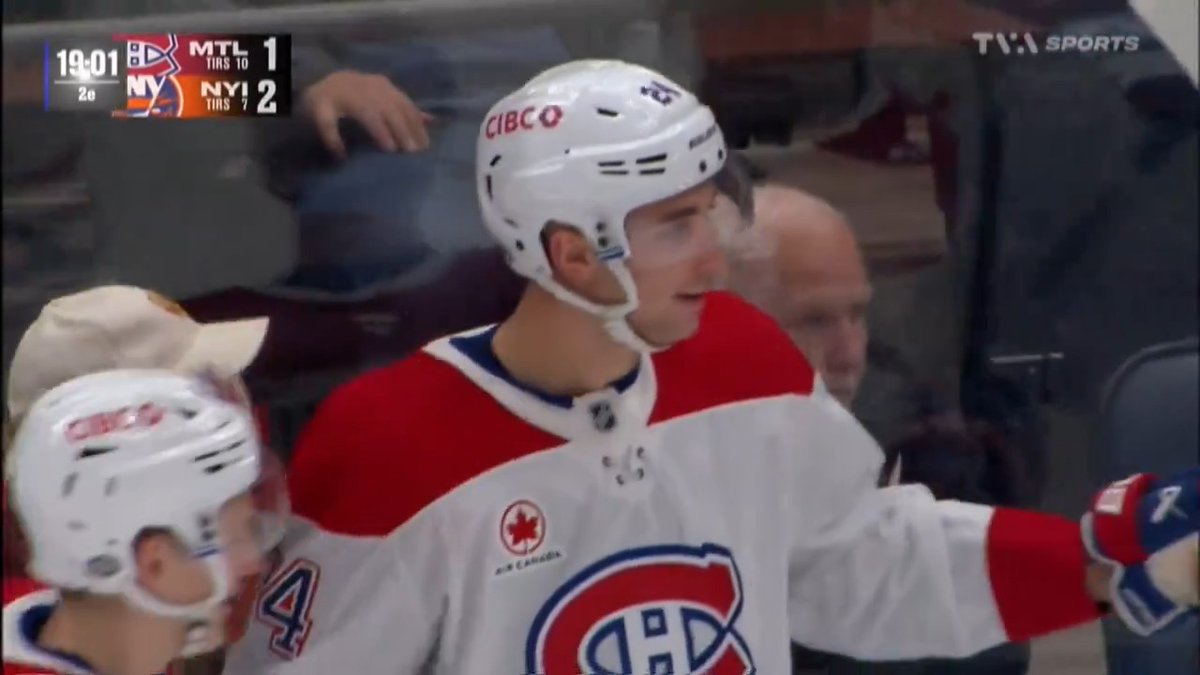MAILLOUX MARQUE SON PREMIER THAT'S LOGAN'S FIRST IN THE SHOW #GoHabsGo