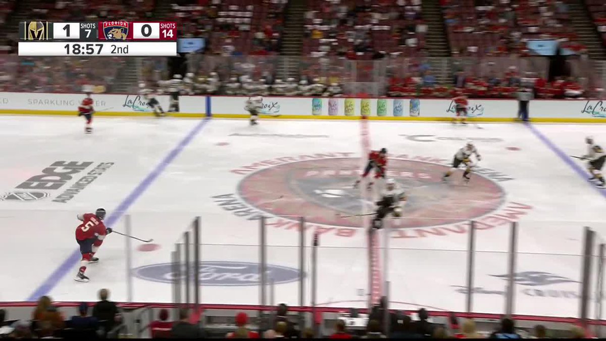 "LET'S GO HOME, BAYBEEEEEEEEE" 🗣️ Gustav Forsling sends Vegas home in overtime