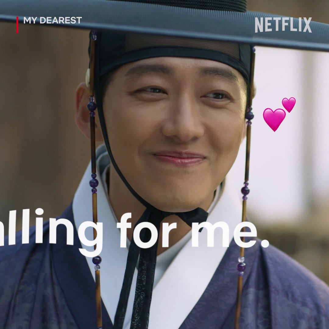 we’d like to report a murder in Joseon 🤣 watch #MyDearest, now playing on Netflix #NamkoongMin #AhnEunjin