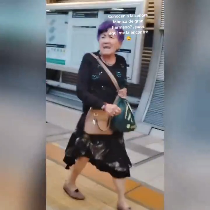 🔴 "ANDA A VENDER A LA TELE VIEJA CULIÁ'": Mónica Ramos, la participante de la primera temporada de #GranHermanoCHV y más longeva de GH Global, se le vio vista en un altercado en el Metro de Santiago Mónica: Cállate hueón... NN: Cállate vieja conchetumare, anda a vender a la tele vieja culiá'