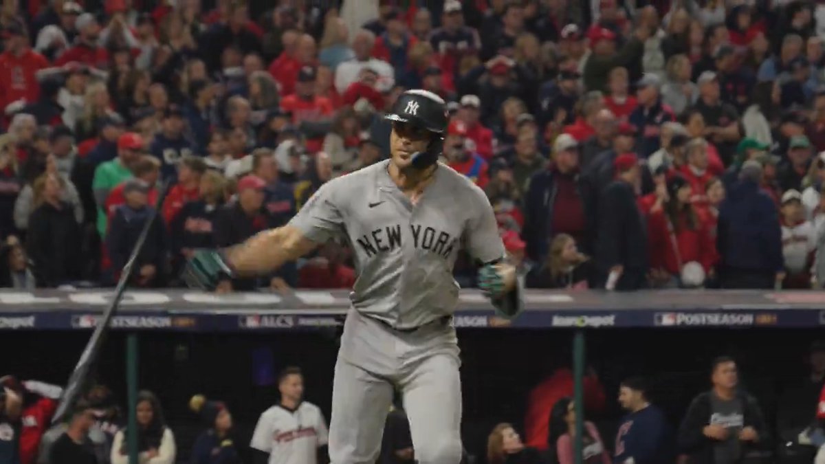 Stanton. On. Business. #ALCS