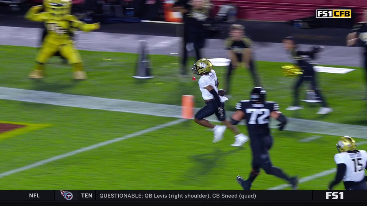 Death, taxes, college kids dropping the ball before they reach the end-zone