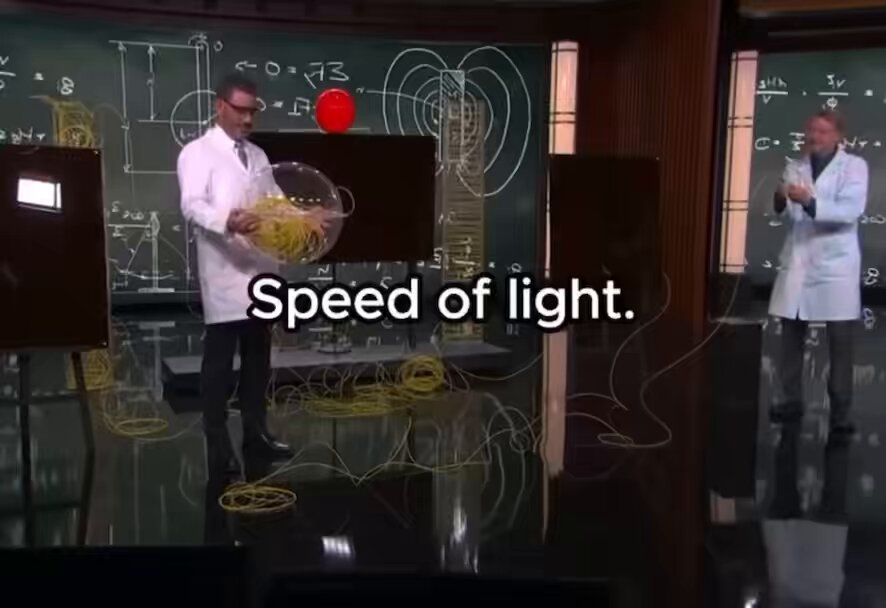 The incredible speed of light