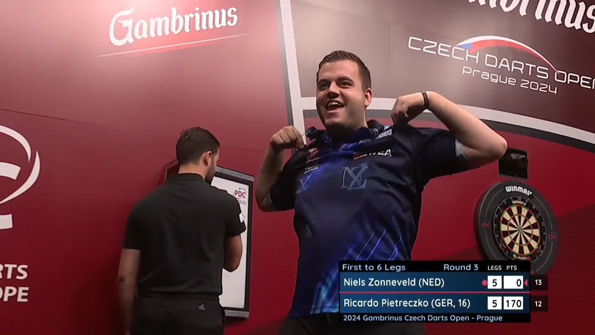 NEW GROUND FOR NIELS! Niels Zonneveld moves through to his first European Tour quarter-final with victory over Ricardo Pietreczko, who fought back from 5-2 down to force a decider! 🔜 Jonny Clayton v Michael Smith 📺 | #ET13