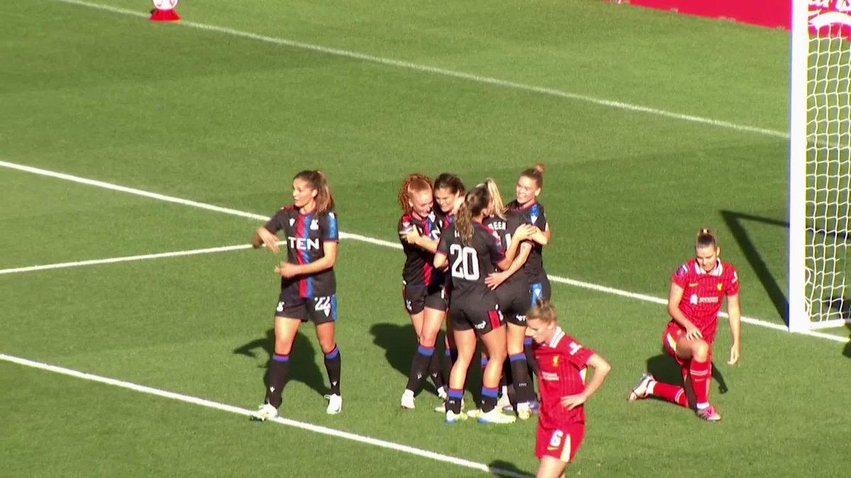 If at first you don't succeed, try and try again.. Katie Stengel calmly finishes the rebound to strike against her former team! 👀 #BarclaysWSL Crystal Palace F.C. Women