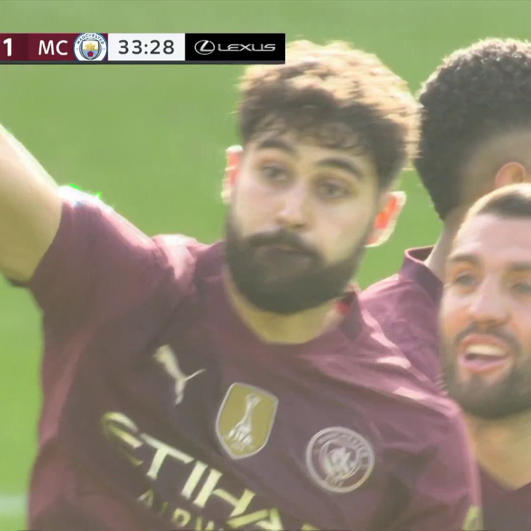 JOSKO GVARDIOL THAT IS STUNNING. 🚀 What a hit to equalize for the Citizens. 📺 USA Network | #WOLMCI
