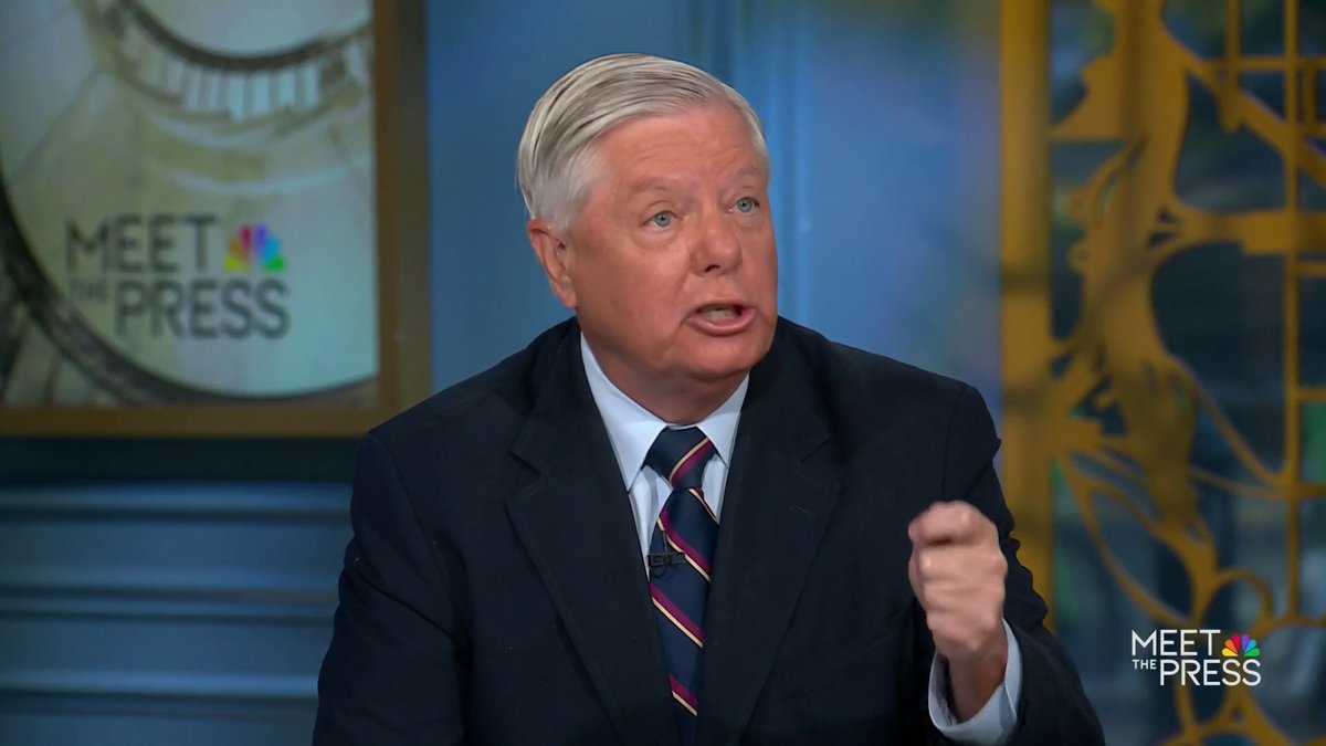 WATCH: Sen. Lindsey Graham (R-S.C.) slams Republicans backing Kamala Harris for president. Lindsey Graham: “What the hell are you doing? … I can’t take four more years of this crap.”