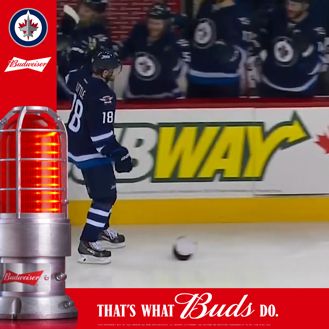 Anyone else remember this goal? 🚨 🎩 Which Jet is going to score first today? Reply below and you could win a pair of tickets to a future home game thanks to Budweiser Canada! 18+ | Rules & Regulations 🔽