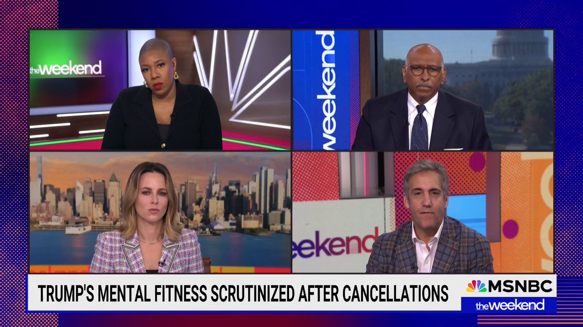 Donald Trump’s 4 indictments, 34 felony counts, and 600+ million dollars in fines seem to be catching up to him, Michael Cohen says. Cohen also questions Trump's erratic behavior on the trail.