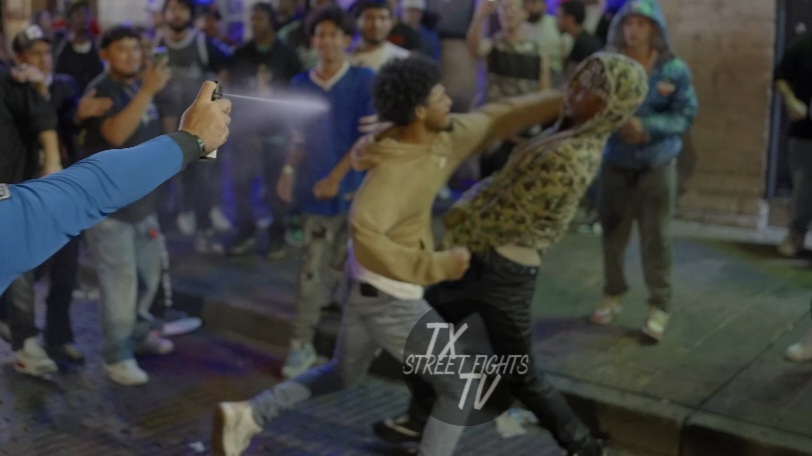 Fights break out 10-19-2024 on 6th Street Austin TX #streetfights #fight #texas