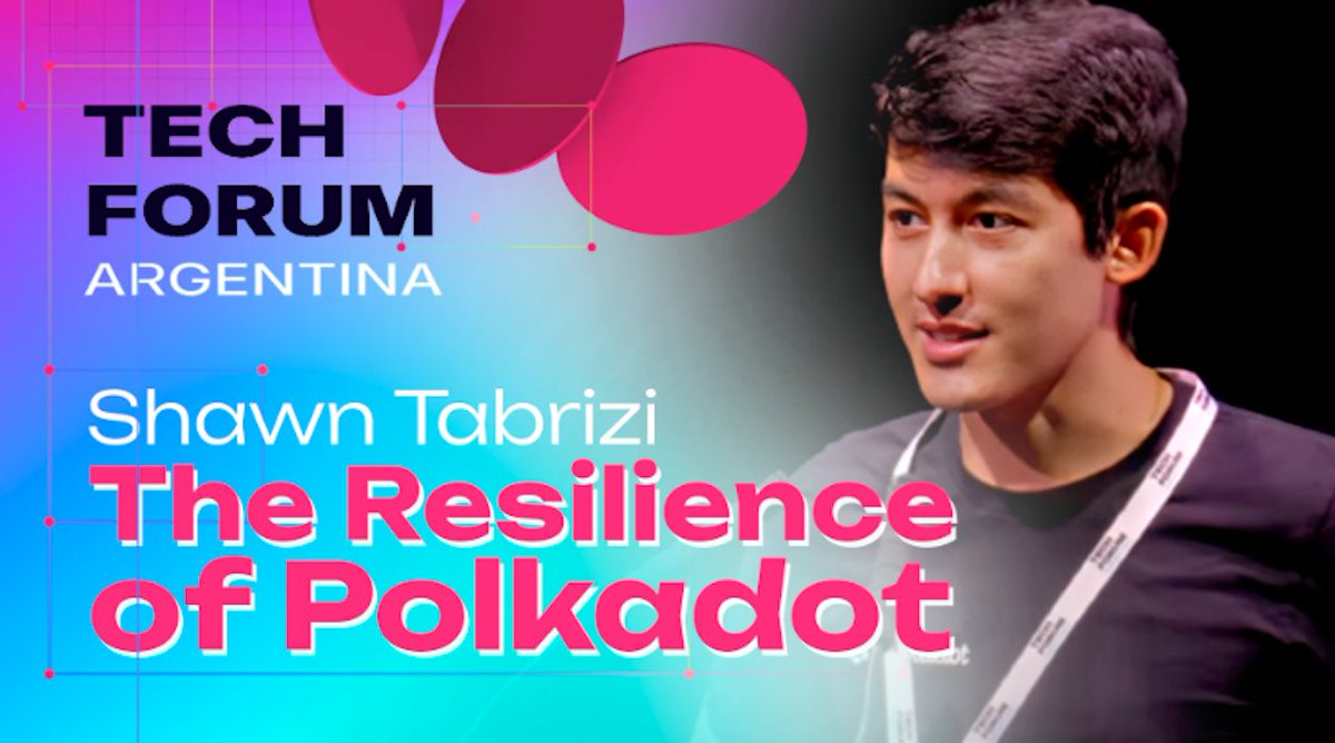 Polkadot is doing for Web3 ⚡️ → what AWS has done for Web2 Shawn Tabrizi takes the stage at the TECH FORUM with this blazing presentation about the world's first multi-core blockchain - Polkadot - highlighting its achievements in Resilience, Efficiency & Speed. Timestamps: 0:00 The Resilience of Polkadot 1:59 Web3's Multi-core Server 6:09 Resilience, Efficiency, Speed 7:29 PolkadotDAO 10:30 App Ecosystem 11:59 Case Study: Hydration 12:25 Case Study: Mythical Games 13:06 Case Study: Mandala