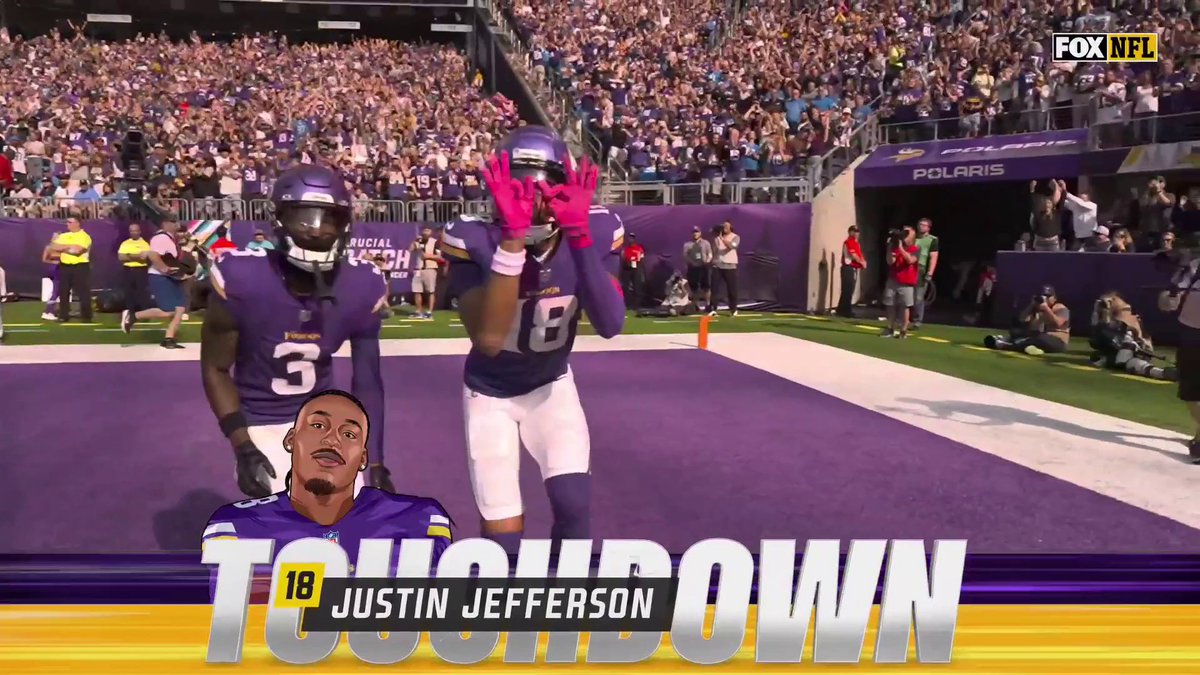 WE SEE YOU JUSTIN JEFFERSON 🔥 📺 FOX