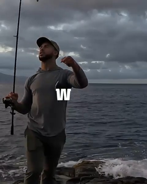 Fresh catch. 🎣