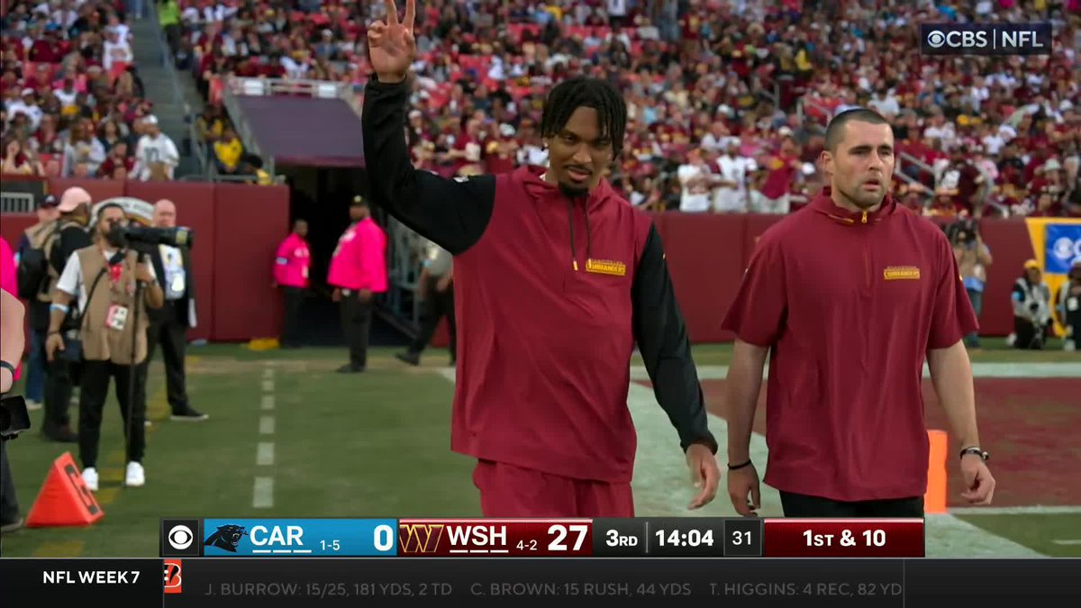 Jayden Daniels isn’t missing next week’s game against Chicago #RaiseHail