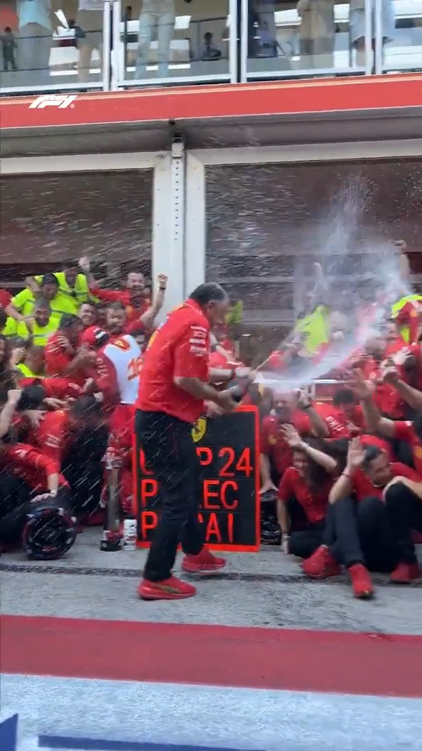 Fred wasn't taking any prisoners! 😂 #F1 #USGP Scuderia Ferrari HP