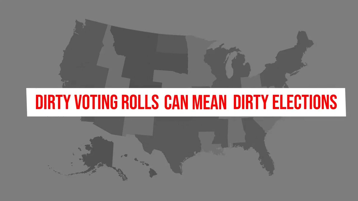 Cleaning election rolls is necessary for clean elections. And so is counting ballots according to law. Judicial Watch ⚖️ is fighting on both fronts...in Federal court.