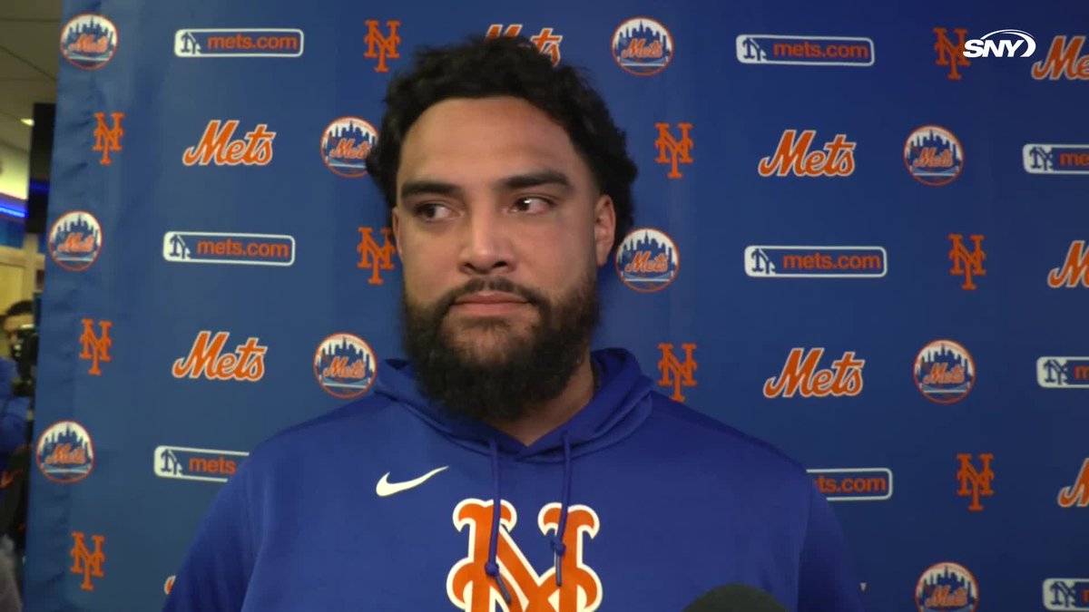 "Nobody else I'd do it with." An emotional Sean Manaea on the Mets' season: