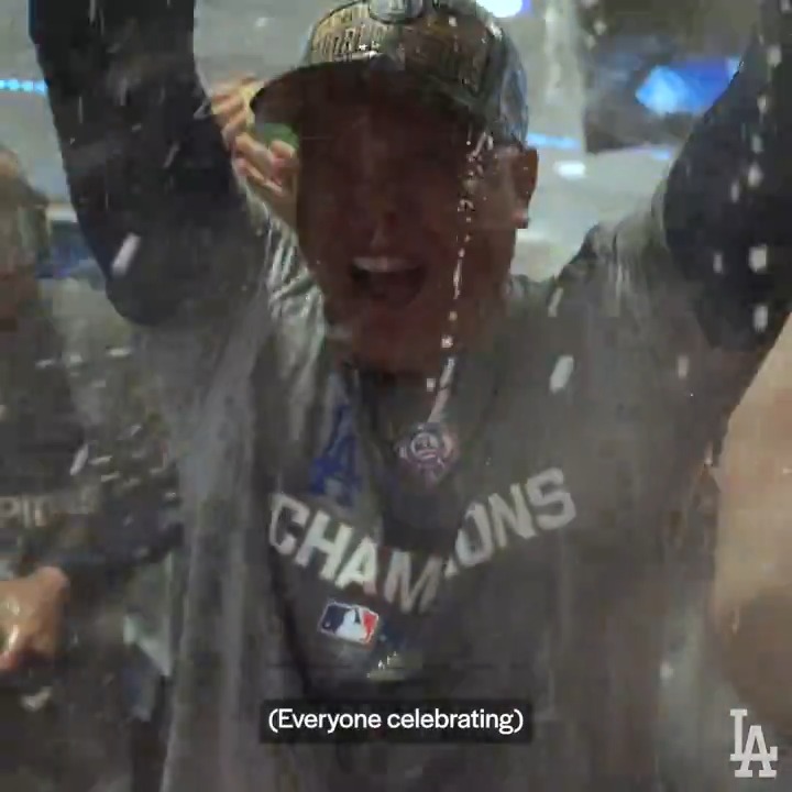 "Four more wins! There's work to be done. Let's go, boys!" #WorldSeries