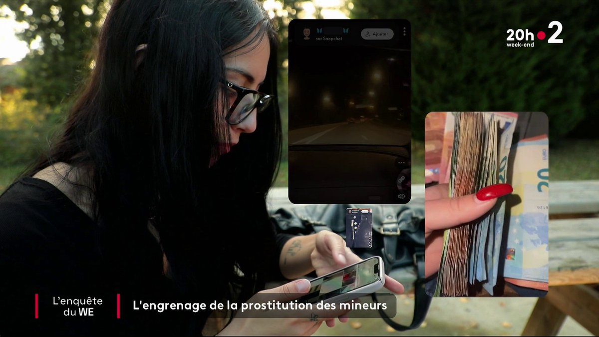 ⚡️ En France, plus de 10 000 mineurs se prostituent, soit une augmentation de 70 % en cinq ans. Quels mécanismes peuvent conduire une adolescente à basculer dans la prostitution ? C'est l'enquête du #JT20H
