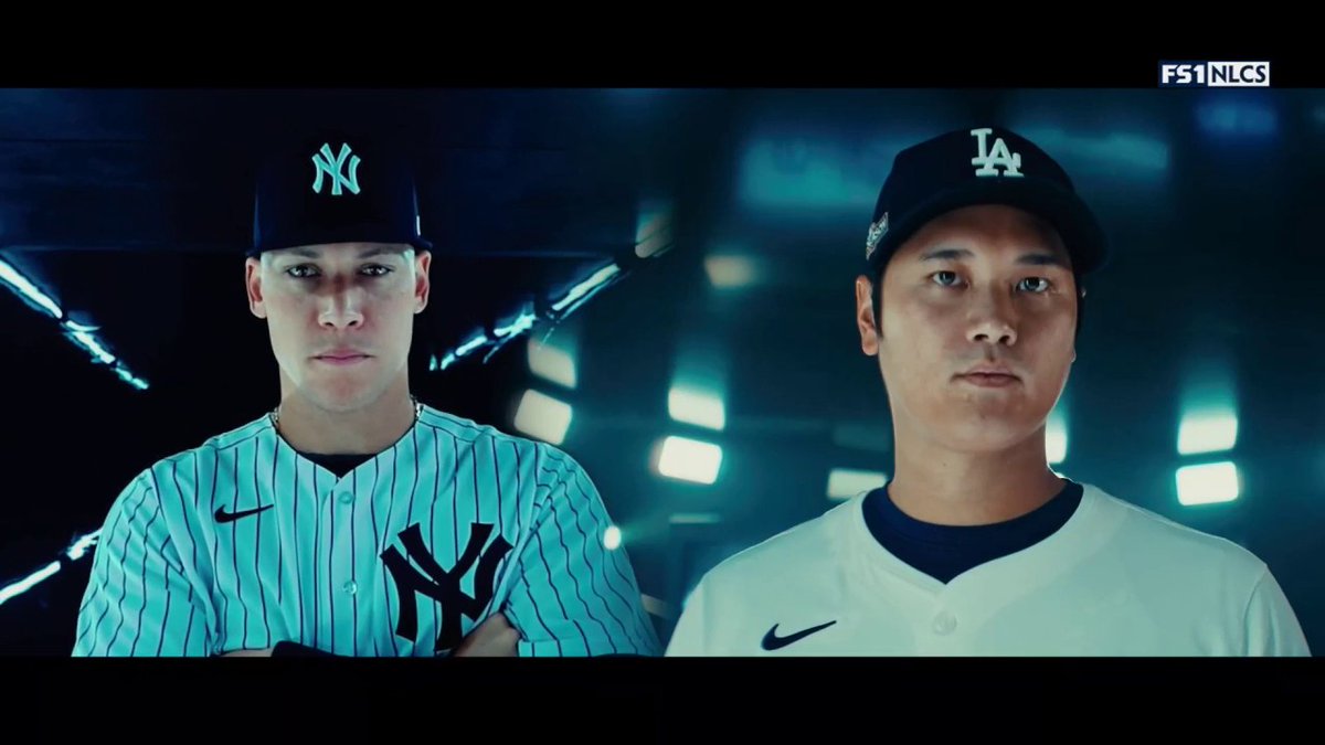『大谷vsジャッジ』🔥 シーズンで50本塁打以上をマークした選手がワールドシリーズで対戦するのは史上初とのことOptaSTATS ・大谷翔平 打率.310 54HR 130打点 59盗塁 OPS1.036 ・ジャッジ 打率.322 58HR 144打点 10盗塁 OPS1.159 🎥FOX Sports: MLB