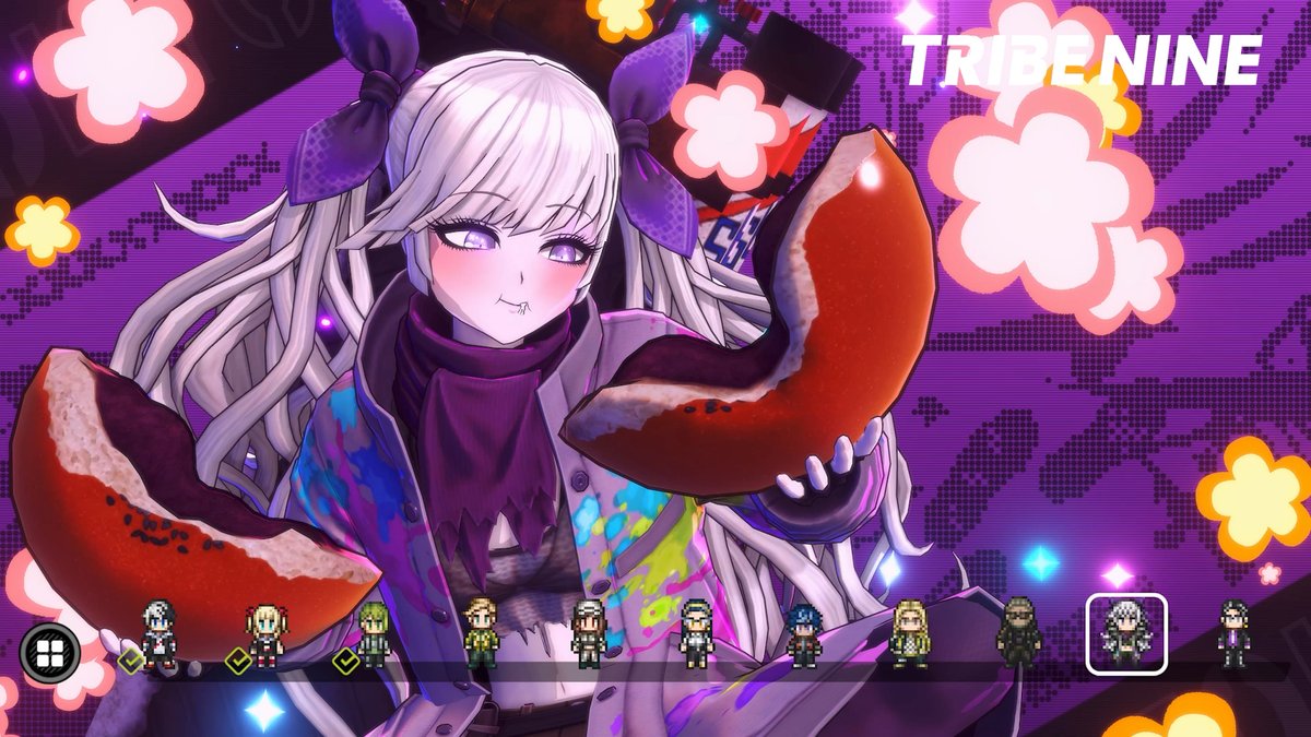 ◤ #トライブナイン「死遊体験版」 プレイできるのはあと9時間‼️ ◢ 「死遊体験版」は【10/22(火)2:00】で配信終了! お気に入りのキャラは見つかりましたか? ぜひ配信終了までお楽しみください⚡️ ▼今すぐ体験版をプレイ❗️